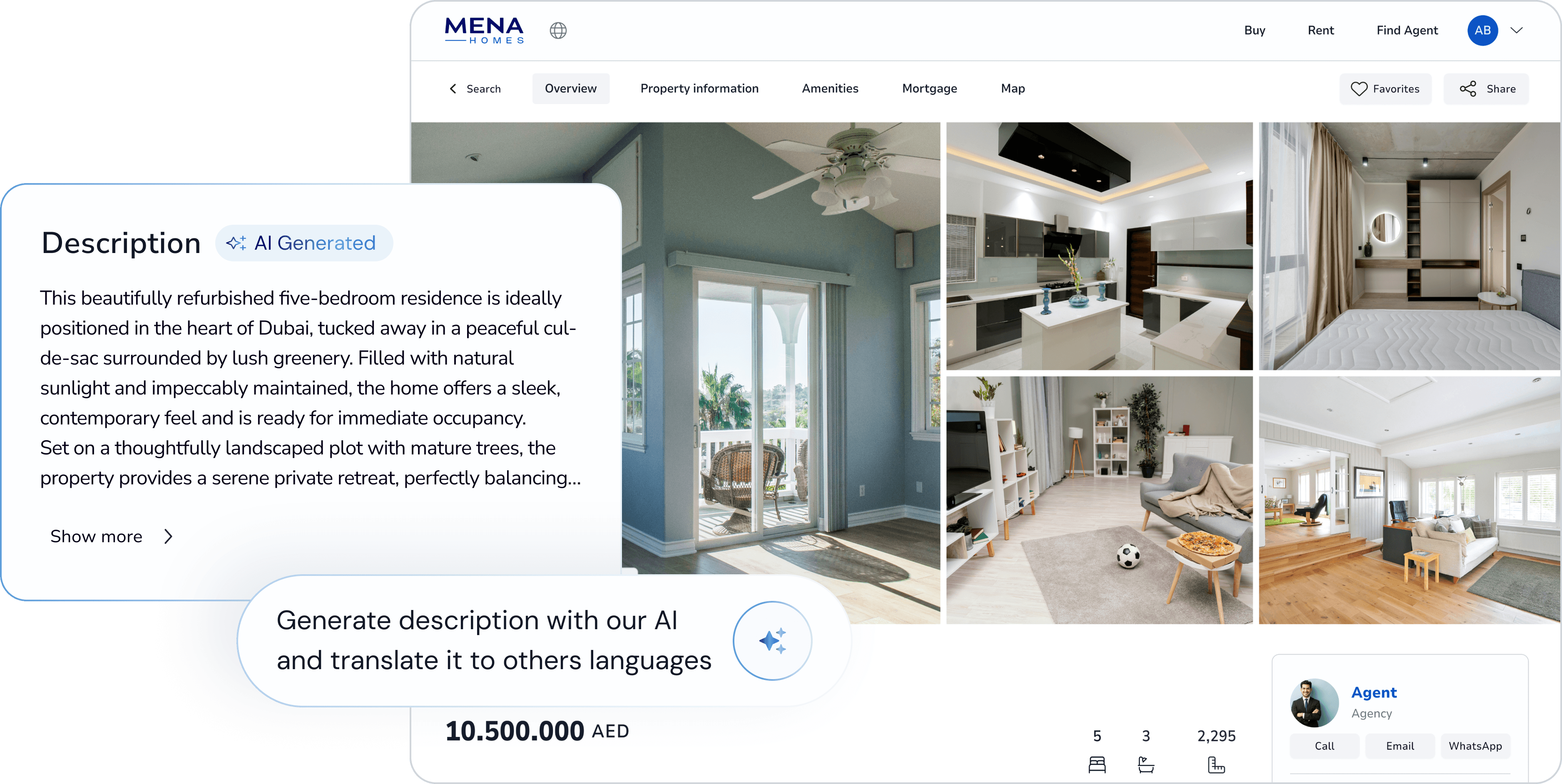 AI-Powered Listing Descriptions