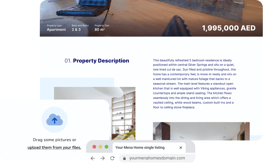 Launch your listing in minutes