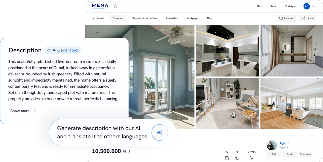 AI-Powered Listing Descriptions