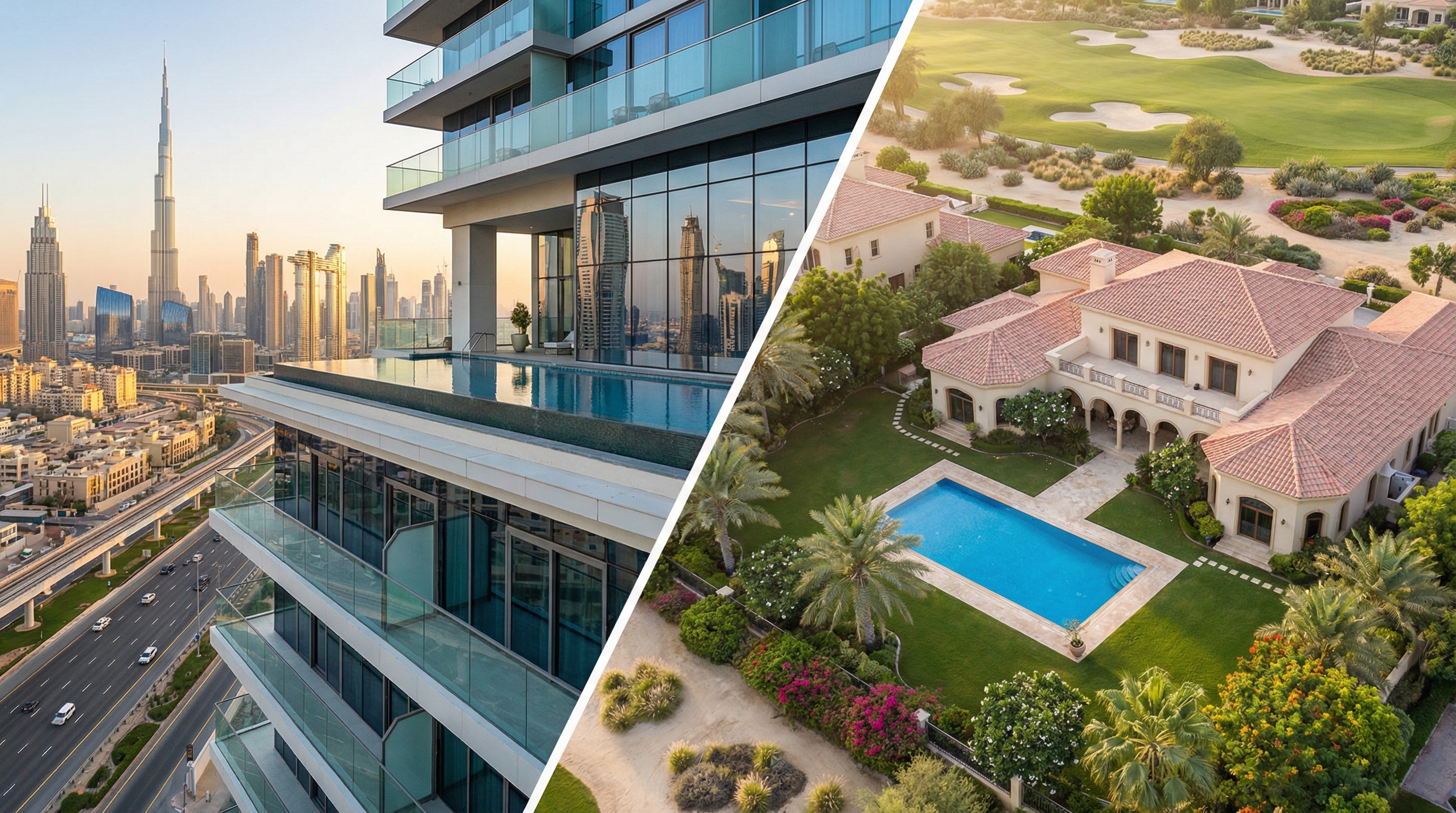 Flats vs. Villas: Which is the Right Investment for You in Dubai?